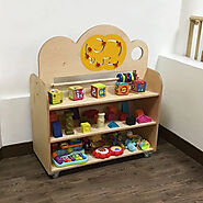 Toy Storage Trolley - Perfect Place to Store Kids Toys