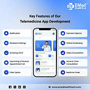 Key Features of Our Telemedicine App Development.