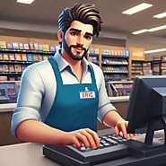 Supermarket Store 3D Simulator MOD APK Download For Android 2025 - APPSLITE