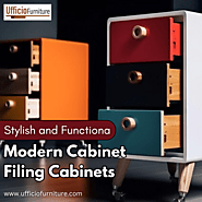 Stylish and Functional: Modern Cabinet Filing Cabinets