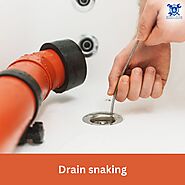 Drain snaking