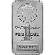 1 OZ SILVER BAR MORGAN - Gibraltar Group