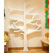 Tree Shelf Unit: Creating a Natural Connection with Tree Shape Furniture