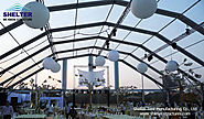 Outdoor Wedding Tent With Clear Top – Wedding Banquet Venue