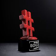 3D PRINTED HASHTAG AWARD