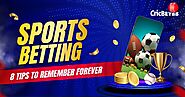 Sports Betting Tips to Remember Forever | Cricbet88