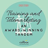 Training and Telemarketing- an Award-Winning Tandem