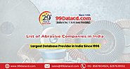 Abrasive Companies in India – DataCD