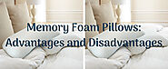 Know Memory Foam Pillow Advantages and Disadvantages – Sleepsia India Pvt Ltd