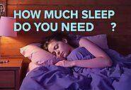 How Much Sleep Do We Really Need