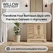 Transform Your Bathroom Style with Premium Cabinets in Alpharetta