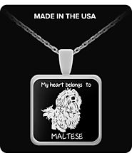 Maltese Fans Necklace
