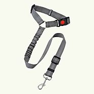 Dog Harness Seat Belt Grey - Onesave Limited