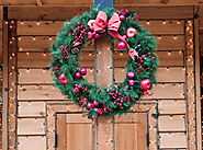 Decorate Your Home with Natural Wreaths for Festive Front Door and Christmas Centerpieces