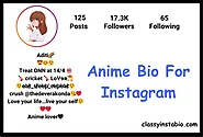 550+ Anime Bio For Instagram | Anime Lover Bio