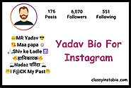 950+ Yadav Bio For Instagram in Hindi And English (2024)