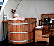 Outdoor Hot Tubs from Northern Lights Cedar Tubs