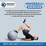 Discover the Benefits of Swissball Exercise at Granville Physiotherapy