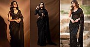 31 Black Saree For Women: Perfect Picks For Every Woman