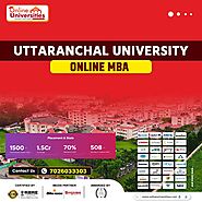 Uttaranchal University Online Mba Courses