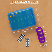 Buy medicine organizer for organize Medicine Routine in Day | Friztyretail