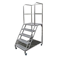 316 stainless cleanroom ladder