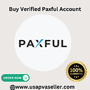 Website at https://usapvaseller.com/product/buy-verified-paxful-account/