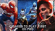 Top Best 10 Games To Play First On PS5 ( 2024)