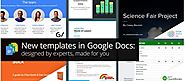 New templates in Google Docs: designed by experts, made for you