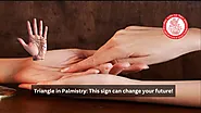 Triangle in Palmistry : This sign can change your future!