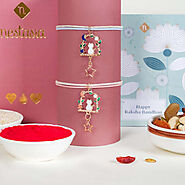 Use Gorgeous Lumba Rakhi Online to Celebrate Raksha Bandhan.