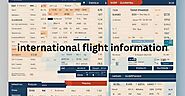 How To Quit International Flight Information In USA In 5 Days - Skr Travel and Insurance deals