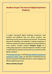 Headless Drupal: The Future of Digital Experience Platforms : Overview By Drupal Development Company by Kusha Tondon ...