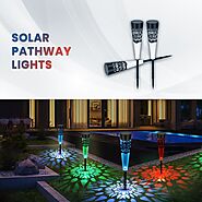 Solar Pathway Lights outdoor Illuminate Your Garden Paths – Hardoll