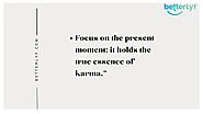 The Ripple Effect: Buddha's Wisdom on Karma