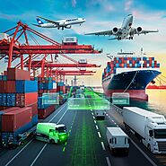 Efficient Global Logistics: Air, Sea, and Land Connectivity