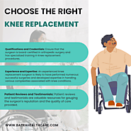 Choosing the Right Knee Replacement Specialist in Faridabad