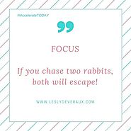 Lesly Devereaux - Power Word of the Week: FOCUS