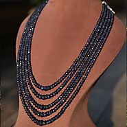 Buy Precious Jewellery Necklace Online In India - Kantilal Exports