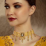 Buy Polki Diamond Jewellery sets In India Online - Kantilal Exports