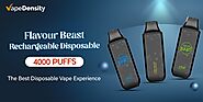 Flavour Beast Rechargeable Disposable-4000 Puffs:The Best Disposable Vape Experience