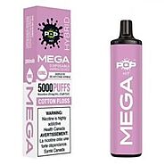 Pop Hybrid Mega 5000 Puff Disposable Vape Device - 10ct | Vape Density