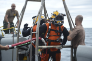 Navy Divers, Sailors Recover F-16 Fighter Jet