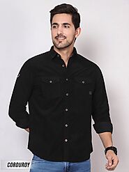 Corduroy Shirts - Buy Mens Cord Shirts Online at Beyoung