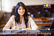 Certification courses in Melbourne,Australia