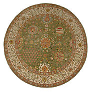 Hand Knotted Round Rugs & Octagon Rugs - 19674 - SULTAN - Oriental Designer Rugs