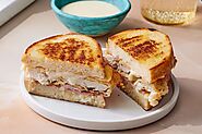 Grilled Chicken Cordon Bleu Sandwich Recipe