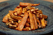 Baked Sweet Potato Chips Snack Recipe - Cooking Guides