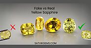 Fake Vs Original Yellow Sapphire(Pukhraj) Identification