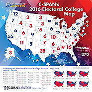 C-SPAN's 2016 Electoral College Map Poster